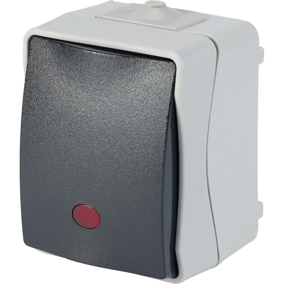 Bild 1 von Feuchtraum Kontroll-/Wechselschalter IP44 Grau