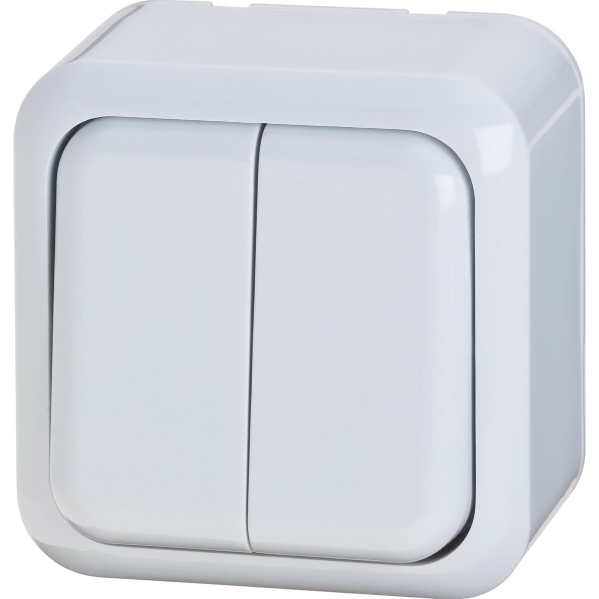 Bild 1 von Serienschalter Aufputz Weiß