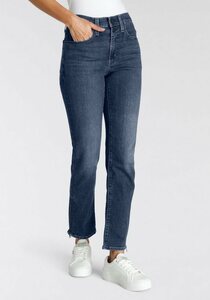 Levi's® 5-Pocket-Jeans 724 BUTTON SHANK mit Reisverschlussdetail am Saum, Blau