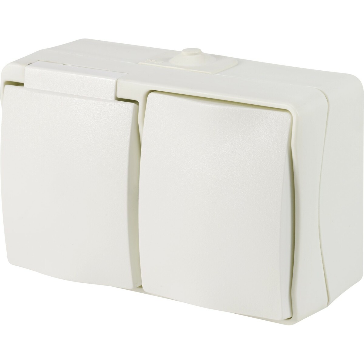 Bild 1 von Feuchtraum Schalterkombination IP44 Weiß