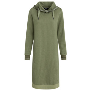 Damen Sweatkleid mit Schalkragen OLIV