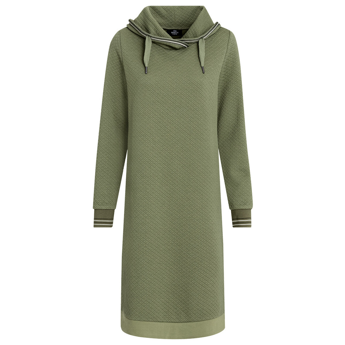 Bild 1 von Damen Sweatkleid mit Schalkragen OLIV