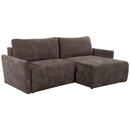 Bild 1 von Mid.you Eckschlafsofa, Braun, Textil, 2-Sitzer, Füllung: Komfortschaum, Silikon, 228x146 cm, Wohnzimmer, Sofas & Couches, Wohnlandschaften