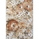 Bild 1 von Novel Webteppich Argentum, Creme, Grau, Orange, Textil, Floral, rechteckig, 120 cm, Oeko-Tex® Standard 100, für Fußbodenheizung geeignet, Teppiche & Böden, Teppiche, Moderne Teppiche