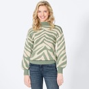 Bild 1 von Damen-Pullover mit Jacquard-Muster