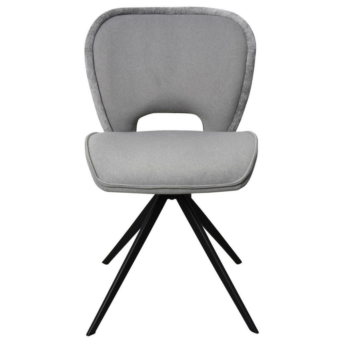 Bild 1 von Livetastic Stuhl, Grau, Holz, Metall, Textil, Eukalyptusholz, Sperrholz, konisch, 60x82.5x49.5 cm, Esszimmer, Stühle, Esszimmerstühle, Vierfußstühle