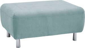 CALIZZA INTERIORS Polsterhocker Nell, Blau