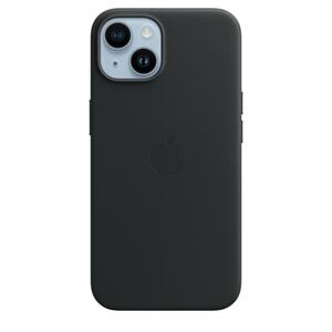 iPhone 14 Leder Case mit MagSafe - Mitternacht Handyhülle