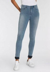 Arizona Skinny-fit-Jeans Ultra Stretch High Waist mit Shapingnähten, Blau