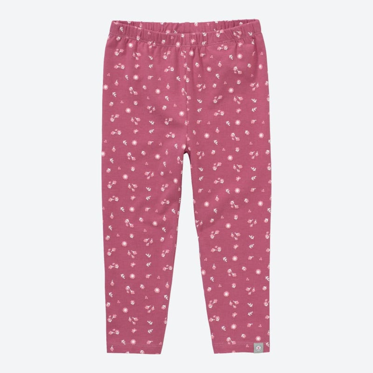 Bild 1 von Baby-Mädchen-Leggings mit Blumenmuster