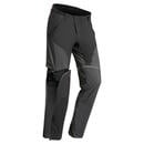 Bild 1 von Zip-Off-Hose Herren Bergwandern - MH950 schwarz/grau Grau|schwarz