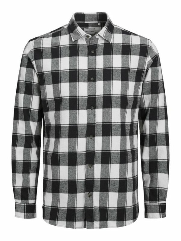 Bild 1 von Jack & Jones Langarmhemd JJPLAIN FALL BUFFALO SHIRT LS, Weiß