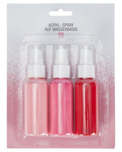 Acryl-Spray auf Wasserbasis
       
    150 ml Keine Marke 
   
      rosa
