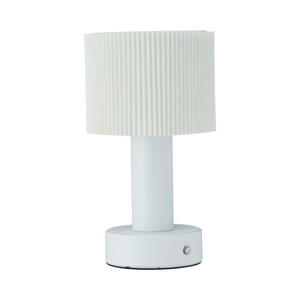 Tischleuchte PR Home Tiara, Metall, Textil, 24 cm, Lampen & Leuchten, Innenbeleuchtung, Tischlampen, Tischlampen