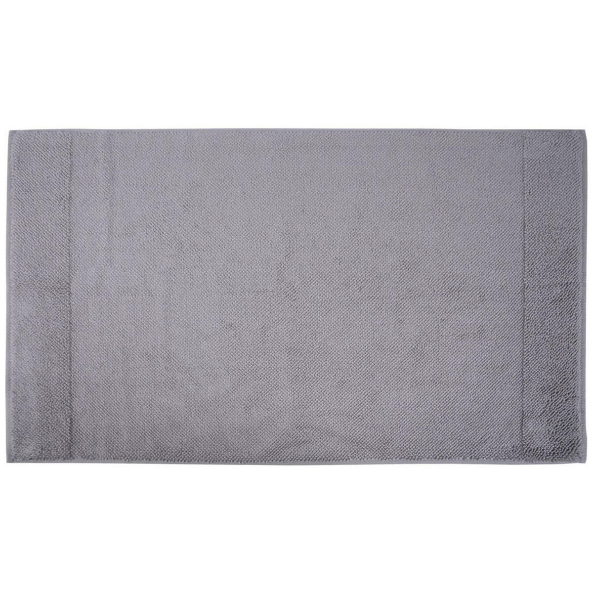 Bild 1 von Bio:Vio Badematte, Silber, Textil, Abstraktes, 60 cm, schadstoffgeprüft, Badtextilien, Badematten