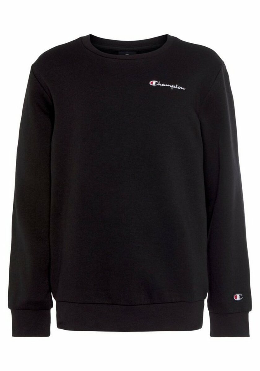 Bild 1 von Champion Sweatshirt Classic Crewneck Sweatshirt small Logo - für Kinder, Schwarz