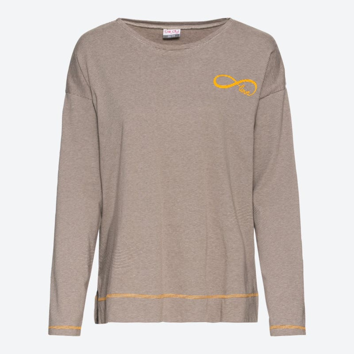 Bild 1 von Damen-Schlafanzug mit Ringelmuster, 2-teilig