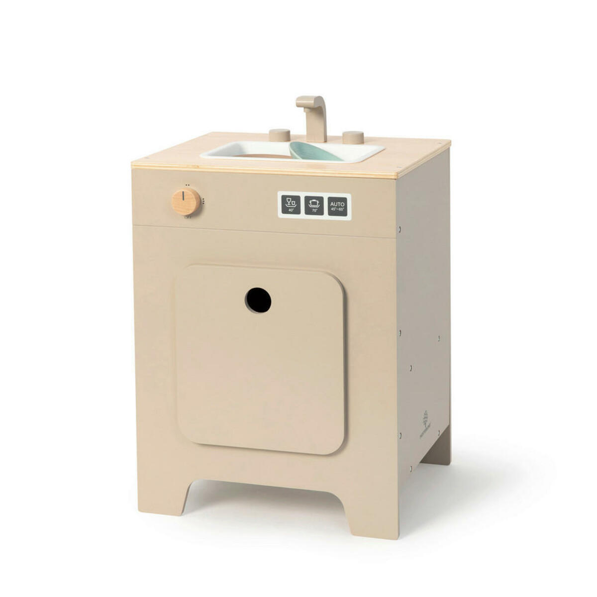 Bild 1 von Kinderküche, Grau, Natur, Holz, 31.5x55 cm, EN 71, CE, FSC 100%, Spielzeug, Kinderspielzeug, Kinderküchen