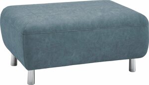 CALIZZA INTERIORS Polsterhocker Nell, Blau