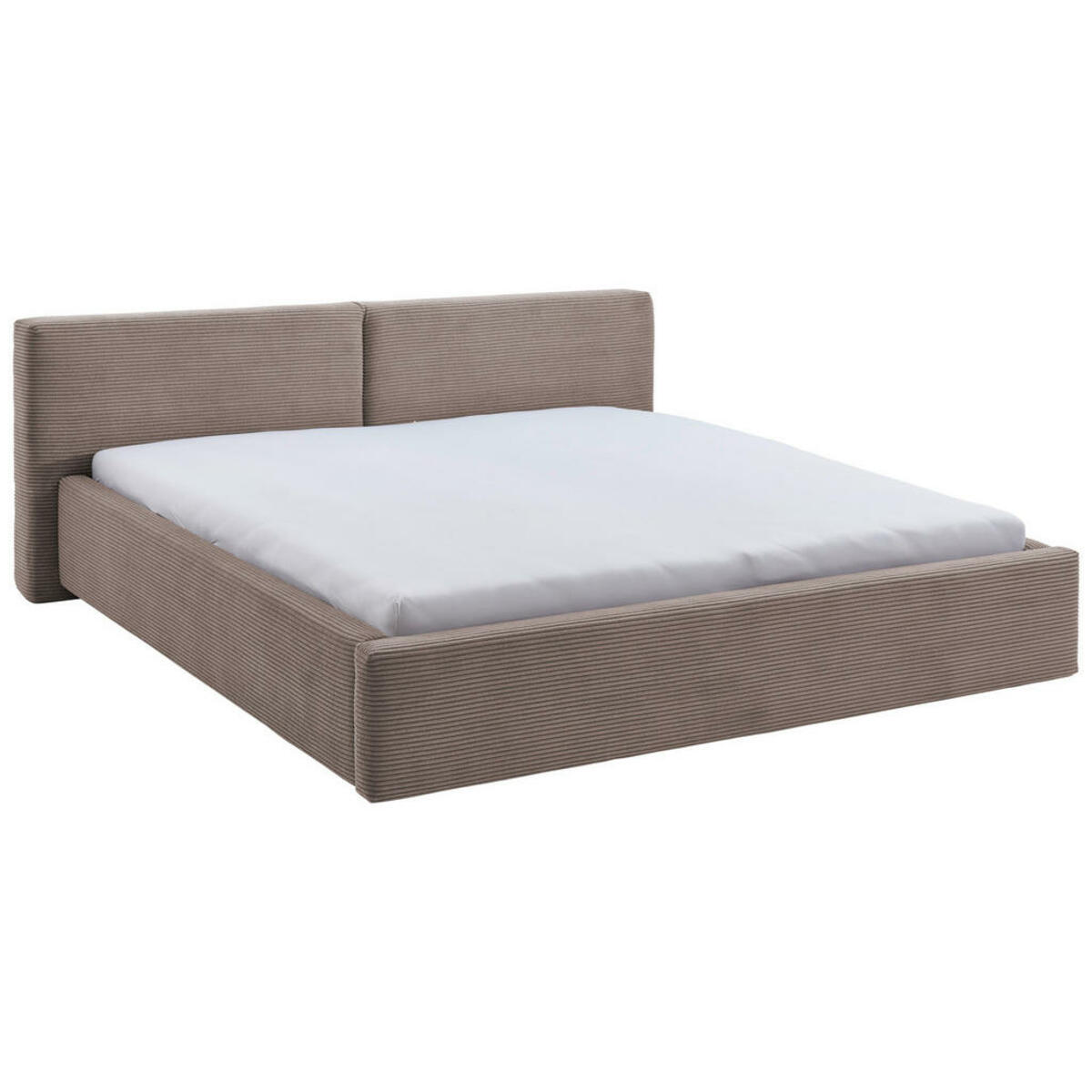 Bild 1 von Boxxx Polsterbett, Taupe, Textil, 160x200 cm, Reach, Stoffauswahl, in verschiedenen Größen erhältlich, Schlafzimmer, Betten, Polsterbetten