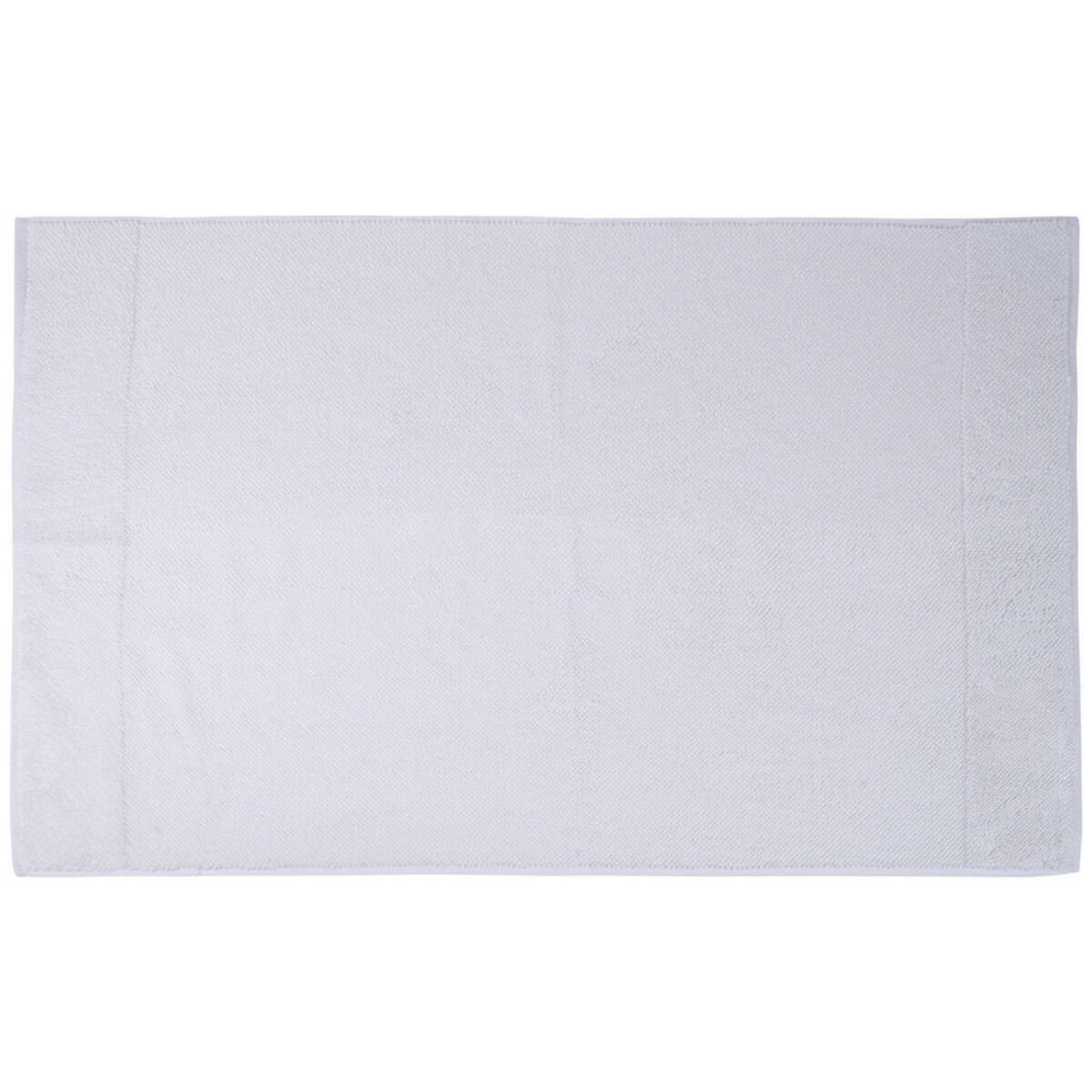 Bild 1 von Bio:Vio Badematte, Weiß, Textil, Abstraktes, 70 cm, schadstoffgeprüft, Badtextilien, Badematten