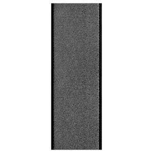 Novel Läufer, Hellgrau, Kunststoff, meliert, rechteckig, 90 cm, Made in Europe, beliebig kürzbar, für Fußbodenheizung geeignet, rutschfest, in verschiedenen Größen erhältlich, schnittfest, str