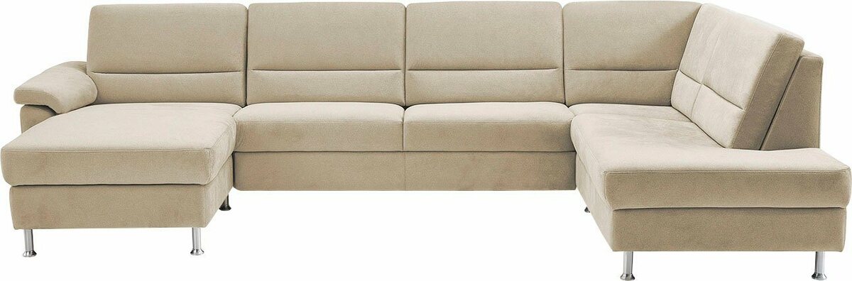 Bild 1 von CALIZZA INTERIORS Wohnlandschaft Onyx, 3 Teile, wahlweise mit Bettfunktion und Bettkasten, Beige