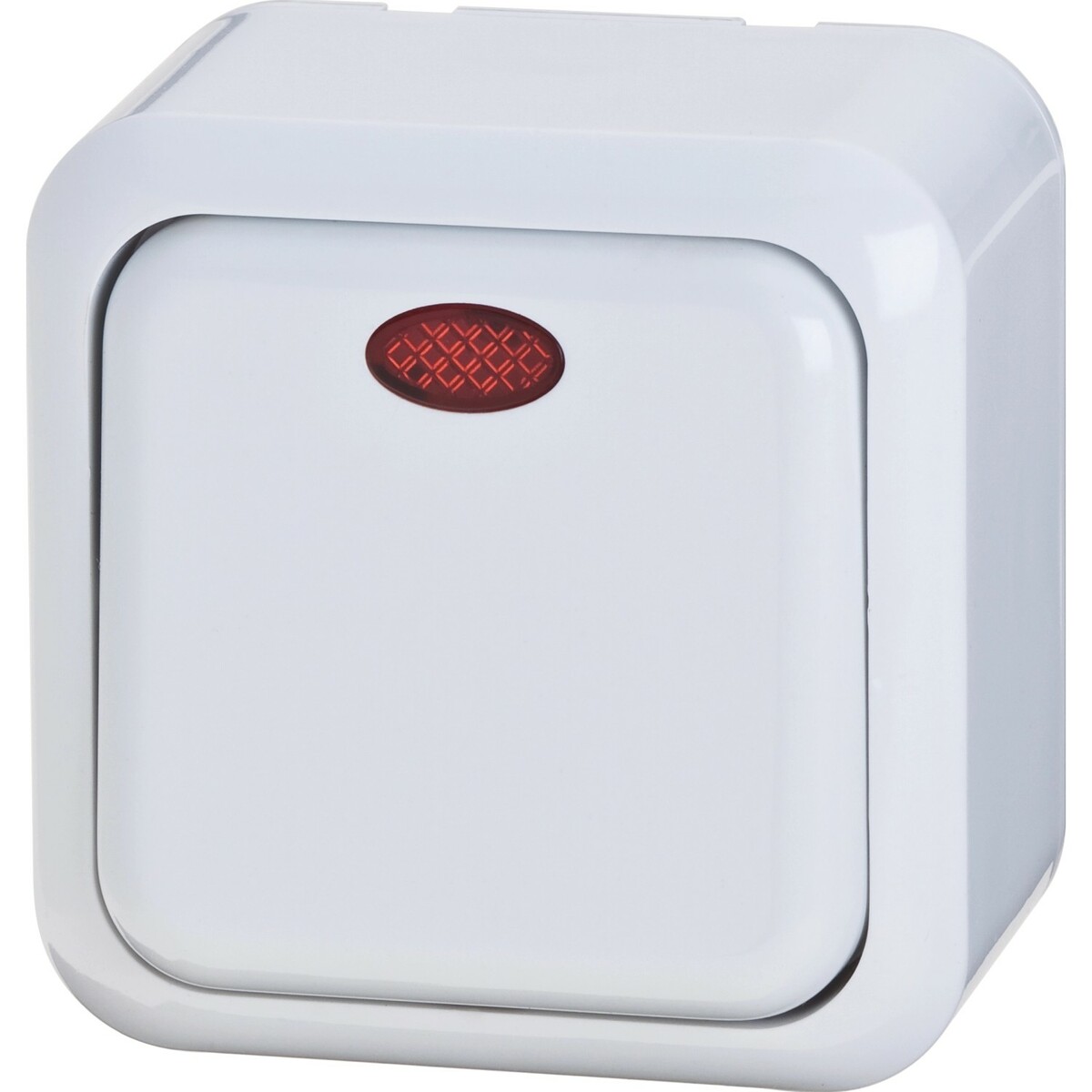 Bild 1 von Kontroll-/Wechselschalter Aufputz Weiß