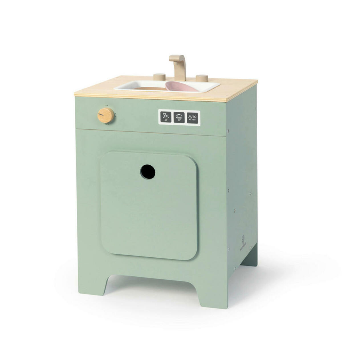 Bild 1 von Kinderküche, Natur, Salbeigrün, Holz, 31.5x55 cm, EN 71, CE, FSC 100%, Spielzeug, Kinderspielzeug, Kinderküchen