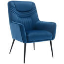 Bild 1 von Livetastic Sessel, Blau, Textil, 74x99x74 cm, Wohnzimmer, Sessel, Polstersessel