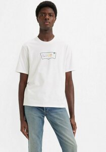 Levi's® T-Shirt RELAXED FIT TEE, Bunt|weiß
