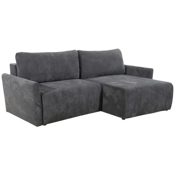 Bild 1 von Mid.you Eckschlafsofa, Grau, Textil, 2-Sitzer, Füllung: Komfortschaum, Silikon, 228x146 cm, Wohnzimmer, Sofas & Couches, Wohnlandschaften