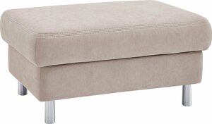 CALIZZA INTERIORS Polsterhocker Jade, Beige