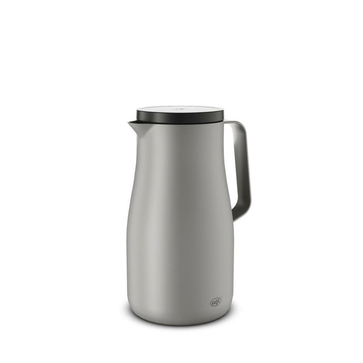 Bild 1 von Alfi Isolierkanne Studio, Beige, Metall, 1 L, BPA-frei, doppelwandig, lebensmittelecht, Vakuum, abnehmbarer Deckel, Schraubverschluss, hält warm, kalt, schadstofffrei, Kaffee & Tee, Kannen, Thermosk