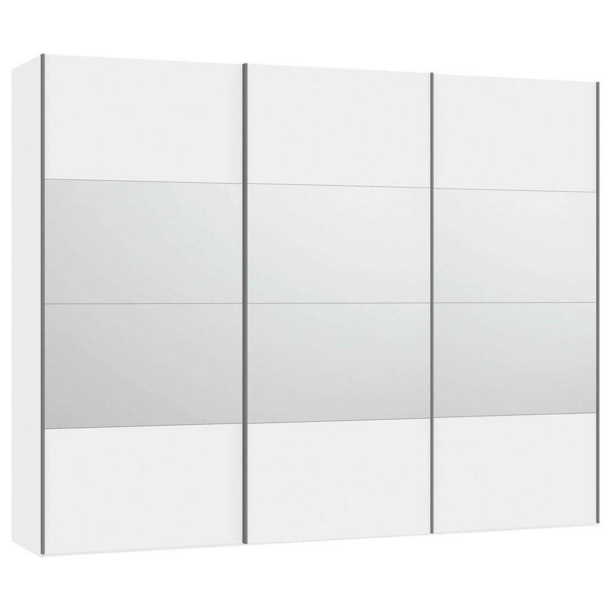 Bild 1 von Jutzler Schwebetürenschrank, Weiß, Holzwerkstoff, 3 Fächer, 303x236x65 cm, Typenauswahl, Beimöbel erhältlich, umfangreiches Zubehör in verschiedenen Holzarten Größen Holzdekoren individuell p