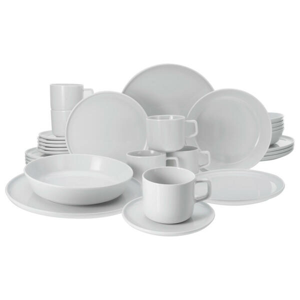 Bild 1 von Creatable Kombiservice Chef Collection weiß, Weiß, Keramik, 30-teilig, 250 ml,250 ml, lebensmittelecht, Essen & Trinken, Geschirr, Geschirr-Sets, Kombiservice