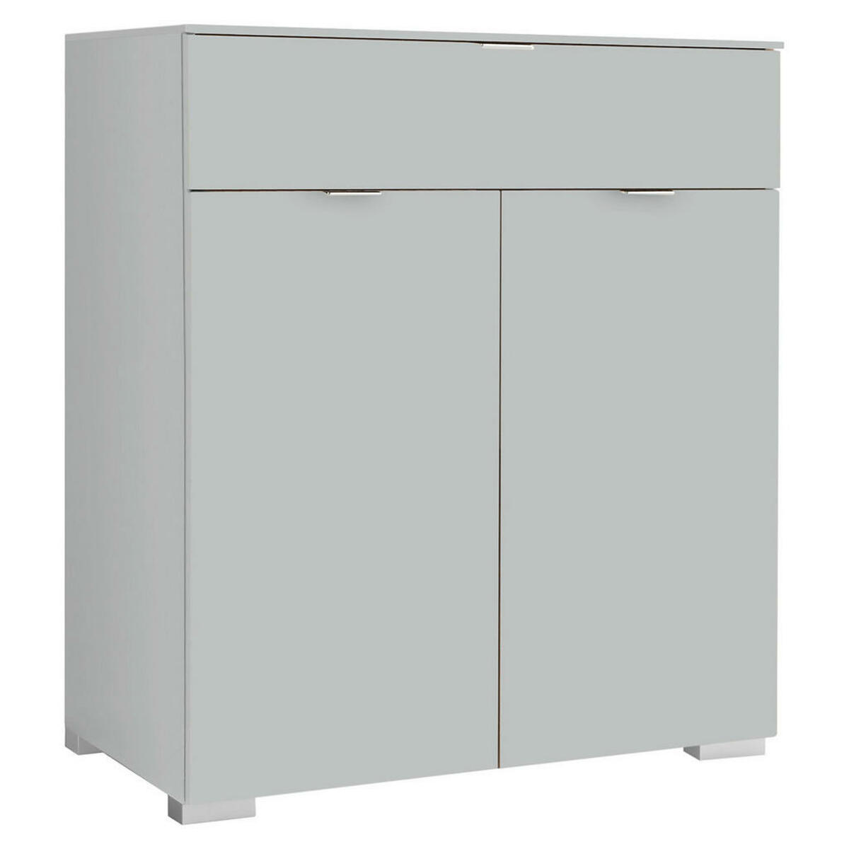 Bild 1 von Moderano Kommode, Grau, Kunststoff, 1 Schubladen, 80x96x40 cm, Blauer Engel, Goldenes M, BQ - Bündnis für Qualität, Made in Germany, DGM-Klimapakt, DGM-Emissionslabel, Typenauswahl, Beimöbel erh