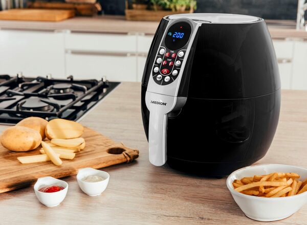 Bild 4 von Medion® Heißluftfritteuse MD17320, 1500 W, 8 praktische Automatikprogramme