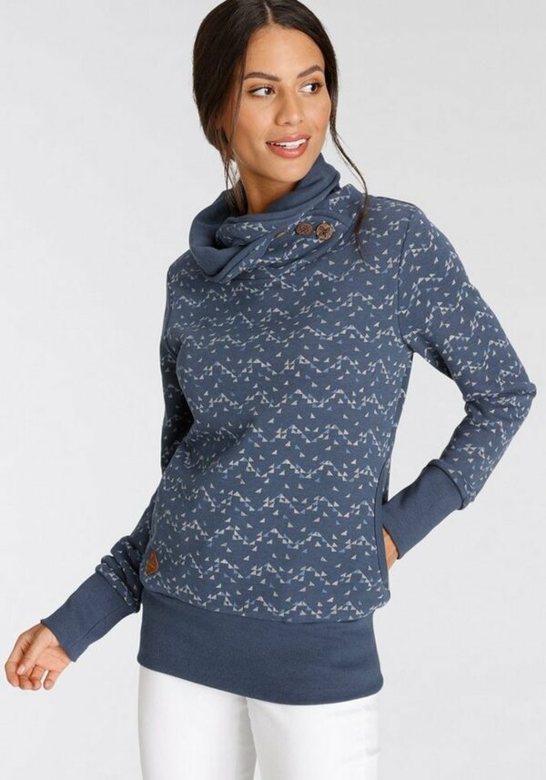 Bild 1 von Ragwear Sweatshirt ANGELLIKA PRINT O, Blau