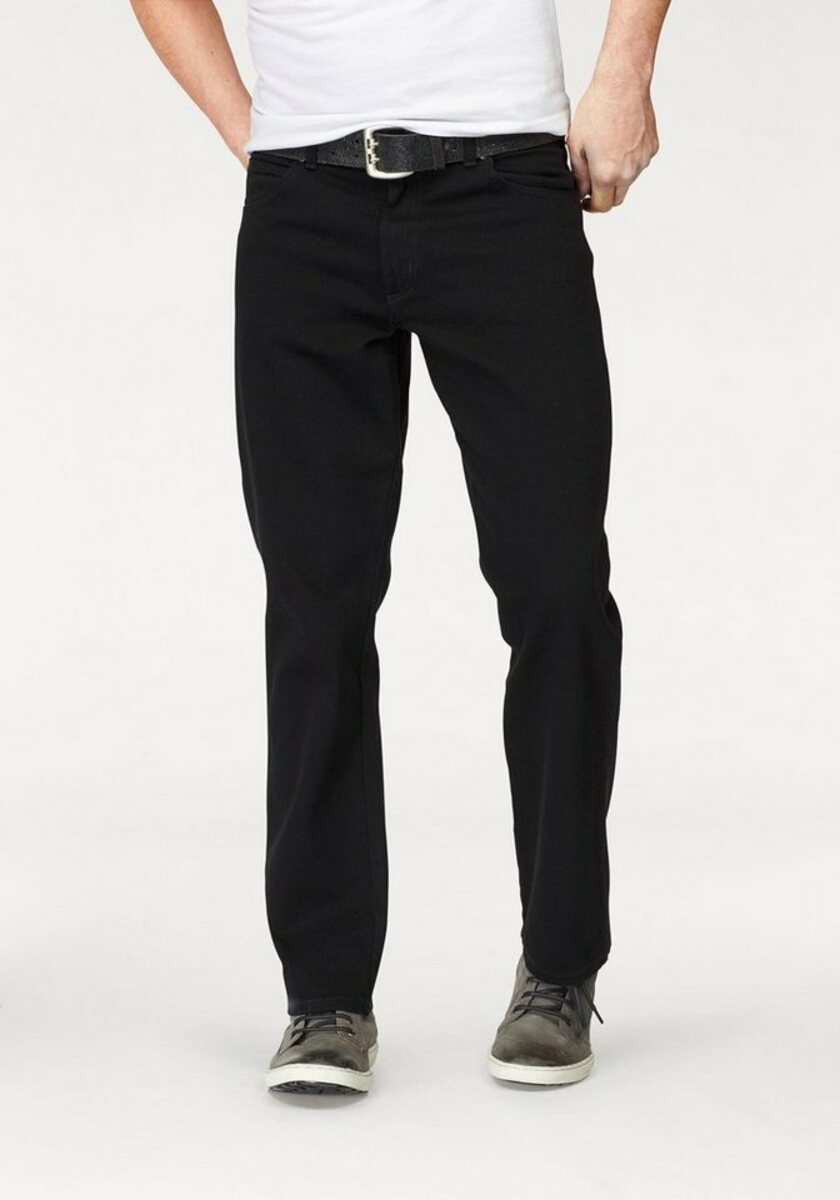 Bild 1 von Wrangler Stretch-Jeans Durable, Schwarz