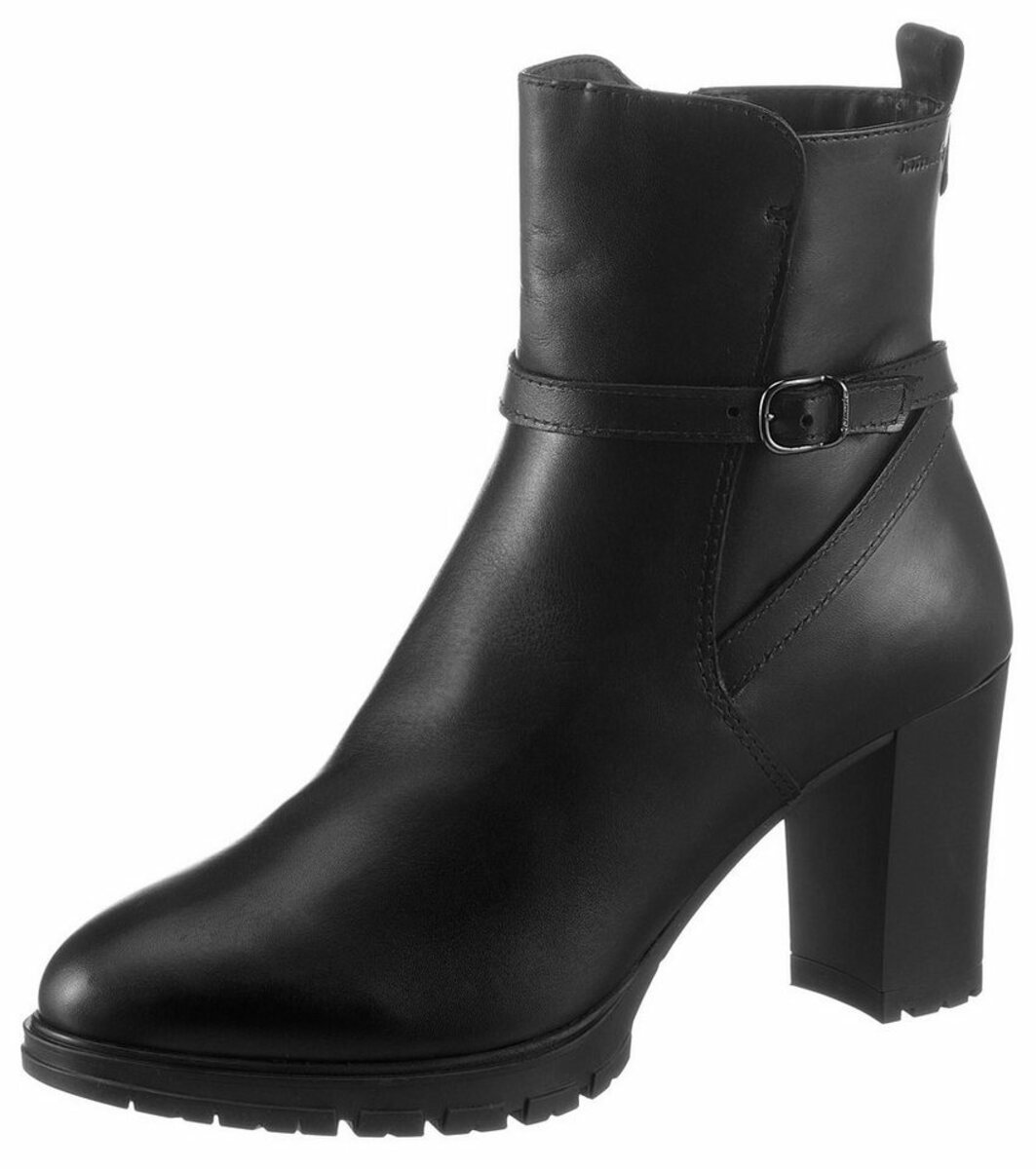 Bild 1 von Tamaris Stiefelette mit feiner Zierschnalle, Schwarz