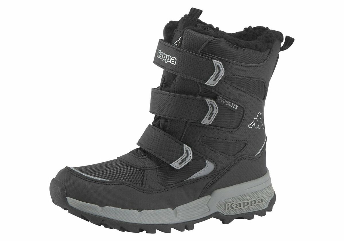 Bild 1 von Kappa Winterboots Warmfutter mit Klettverschluss, Schwarz
