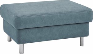 CALIZZA INTERIORS Polsterhocker Jade, Blau