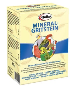 Quiko® Ergänzungsfutter für Ziervögel Mineralgritstein, 900 g