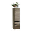 Bild 1 von Celina Home Midischrank, Edelstahl, Holzwerkstoff, 2 Fächer, 2 Schubladen, 30x115.2x37.2 cm, Made in Germany, Typenauswahl, hängend, Badezimmer, Badezimmerschränke, Midischränke