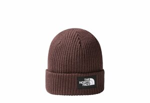 The North Face Beanie SALTY DOG LINED BEANIE mit Logolabel, Braun
