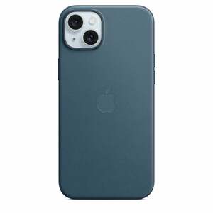 iPhone 15 Plus Feingewebe Case mit MagSafe - Pazifikblau