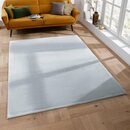 Bild 1 von Hochflor-Teppich Cashmere, Fell-Optik, Leonique, rechteckig, Höhe: 25 mm, changierend, weiche Teppiche, Wohnzimmer, Schlafzimmer, Kinderzimmer, Grau