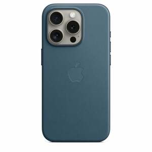 iPhone 15 Pro Feingewebe Case mit MagSafe - Pazifikblau
