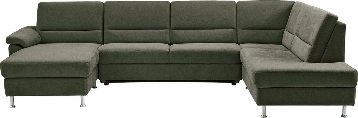 Bild 1 von CALIZZA INTERIORS Wohnlandschaft Onyx, 3 Teile, wahlweise mit Bettfunktion und Bettkasten, Grün